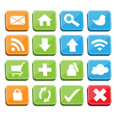 Web Buttons Set