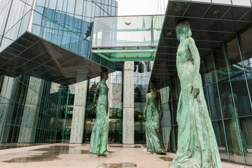 Obraz na płótnie Canvas The Supreme Court in Warsaw 