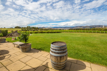Naklejka premium Tasmanian Winery 