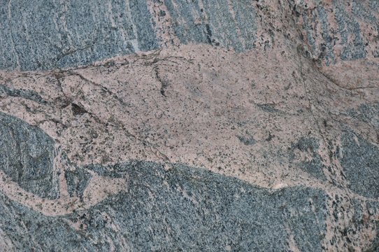 Blauer Granitfels