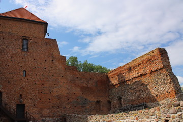 Ruiny zamku w Liwiu koło Węgrowa.