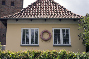 Lifebelt and windows