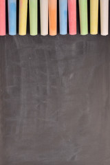 Colorful chalk