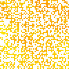 Yellow Random Dots Background, Creative Design Templates