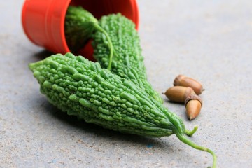fresh vegetable bitter melon