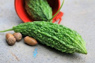 fresh vegetable bitter melon