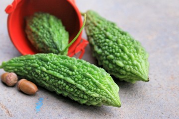 fresh vegetable bitter melon