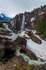 Fototapeta na wymiar Bridal Veil Falls Telluride Colorado