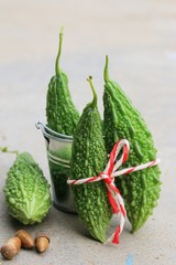 fresh vegetable bitter melon