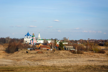 Fototapeta premium View of the church in Suzdal. 