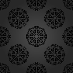 Seamless Orient Vector Background