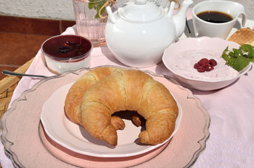 Croissants for breakfast