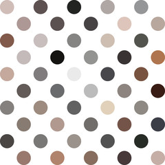 Brown Polka Dots Background, Creative Design Templates