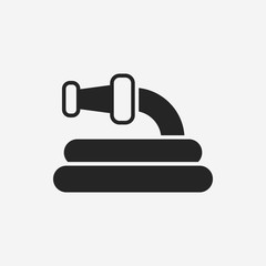 Water pipe icon