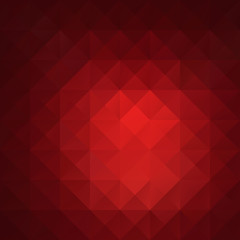 Red Grid Mosaic Background, Creative Design Templates