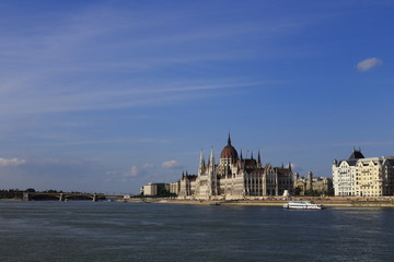 Hungarian Parliament Building in Budapest