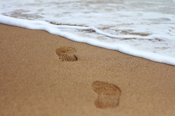 Footprints in the Sand
