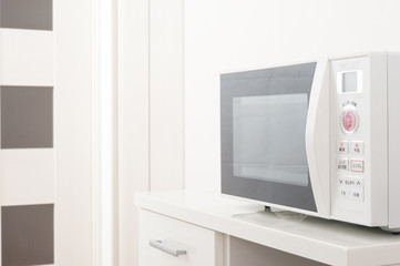 Fototapeta premium 電子レンジの利用