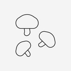 vegetables line icon