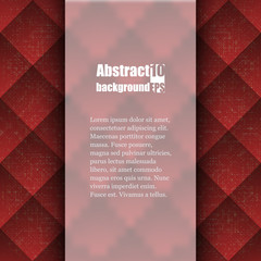 Brochure template with abstract background. 