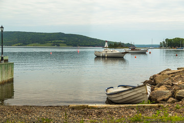 Boats at the Baddeck Waterfront