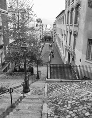 Steps of Montmartre, Paris