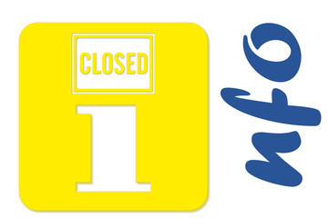 informazione closed 3D