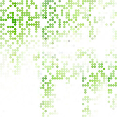Green Random Dots Background, Creative Design Templates