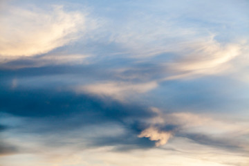 Obraz premium Beautiful sunset sky. Sky Background.