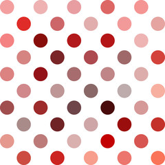 Red Polka Dots Background, Creative Design Templates