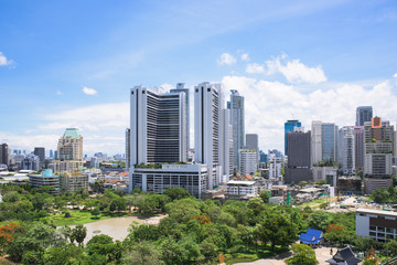 Fototapeta premium Bangkok Skyline