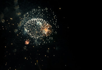 Fototapeta premium Feu d'artifice