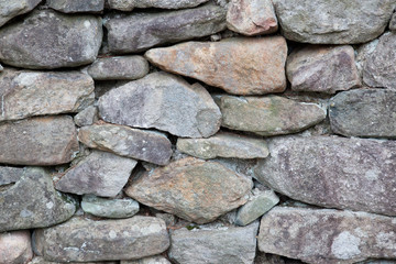 Stone wall outdoors