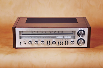 Vintage Stereo Radio Receiver
