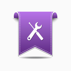 Tools Violet Vector Icon Design