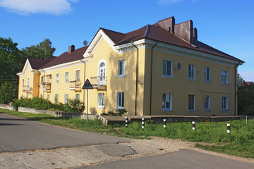 apartment house for several families
