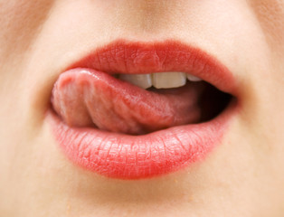 Fototapeta premium Sexy Lippen
