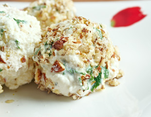 Cheese appetizer for Cretan