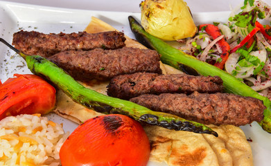 şiş köfte