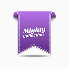 Mighty Collection Violet Vector Icon Design