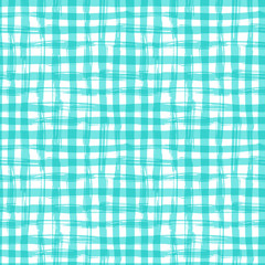 Vector seamless pattern with square hand drawn texture