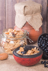 cereal flakes for breakfast