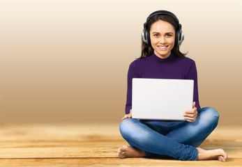 Computer, Teenager, Laptop.