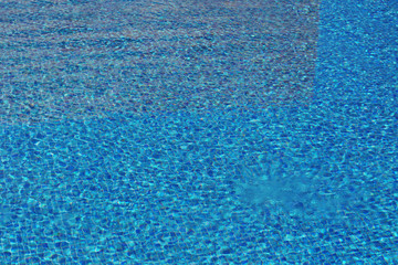 Swimming pool in resort
