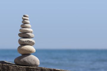 Rock Stack on the beach