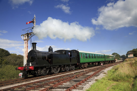 British Steam Train