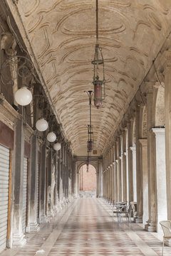 Arch in St Marks Square; Venice