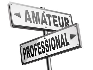professional or amateur