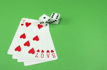 Love is a gamble