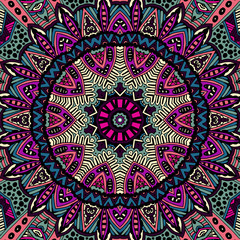 Abstract Tribal vintage ethnic seamless pattern ornamental 